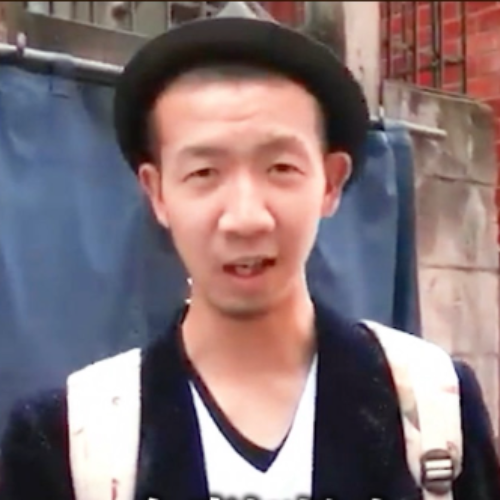 帽子をかぶったひょうろく